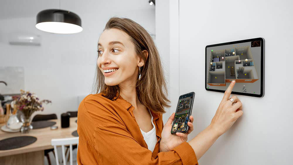 Smart Home Tablet and Mobile app