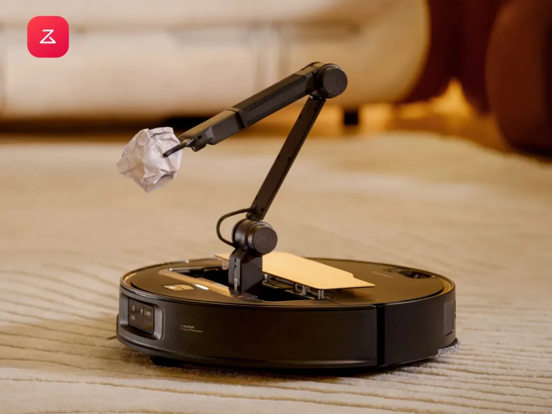 Roborock smart robot vacuum cleaner using AI navigation and smart home integration for automated floor cleaning
