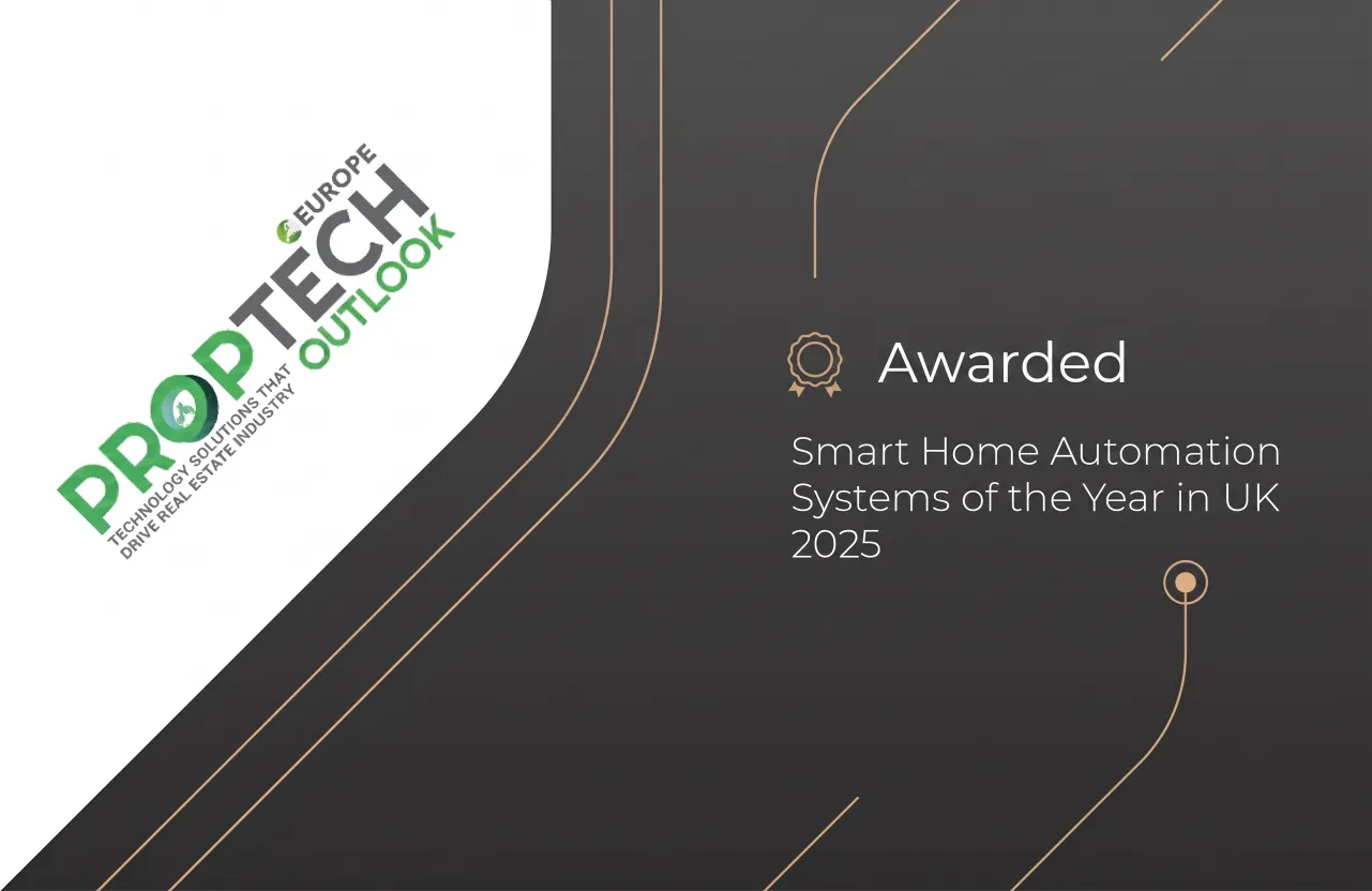 Smart Home Automation System of the Year UK 2025 award
